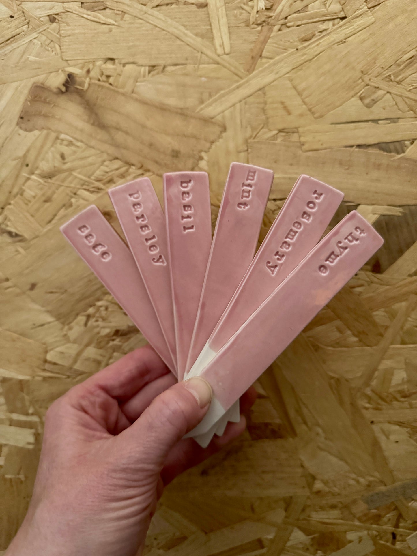 Herb labels (set of 6)