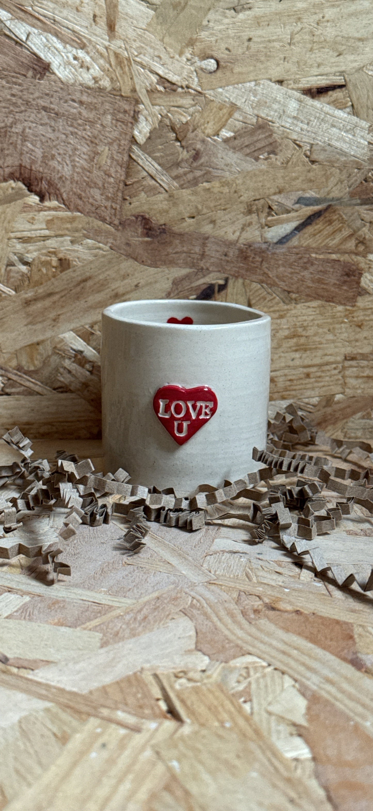 Love U candle