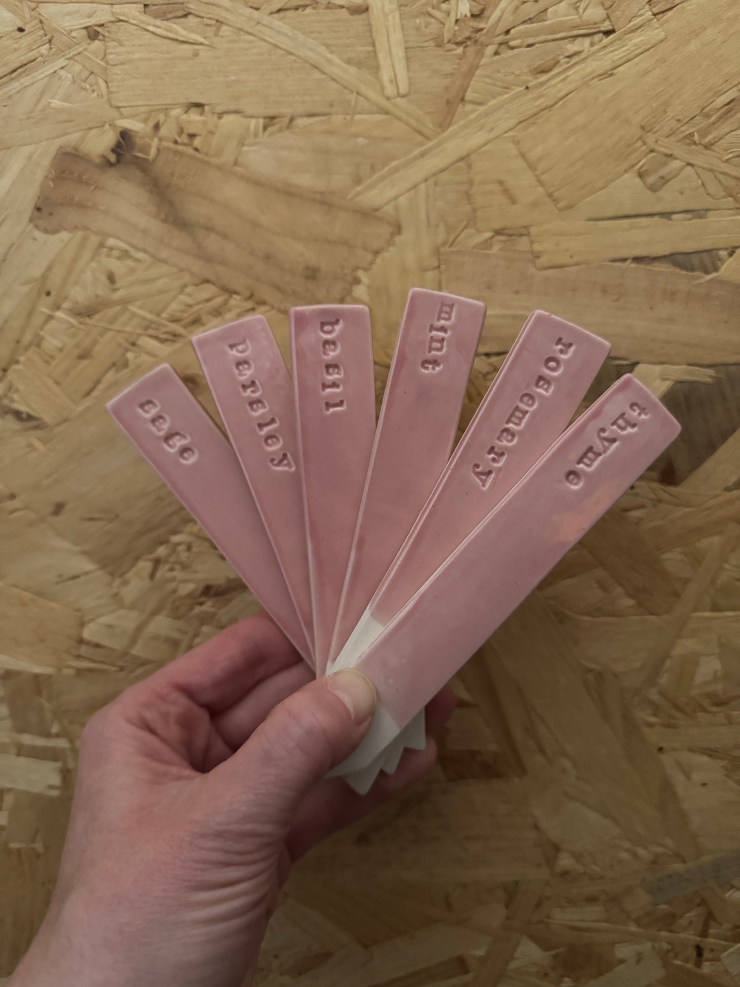 Herb labels (set of 6)