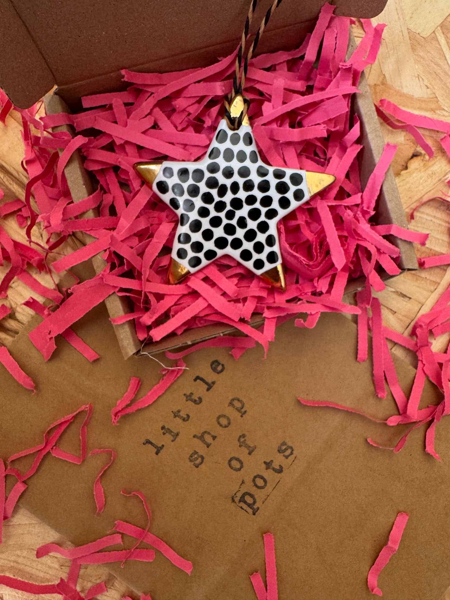 Spotty Christmas star