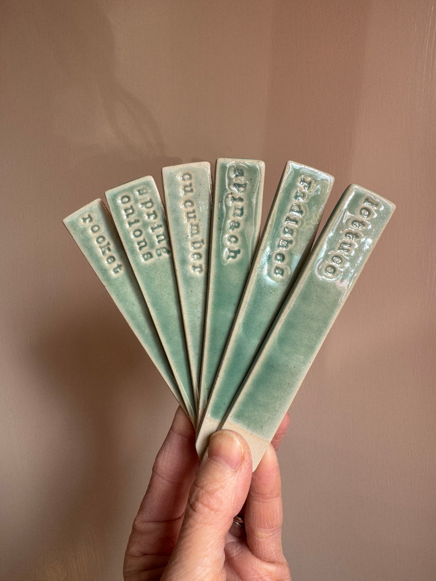 Salad labels (set of 6)