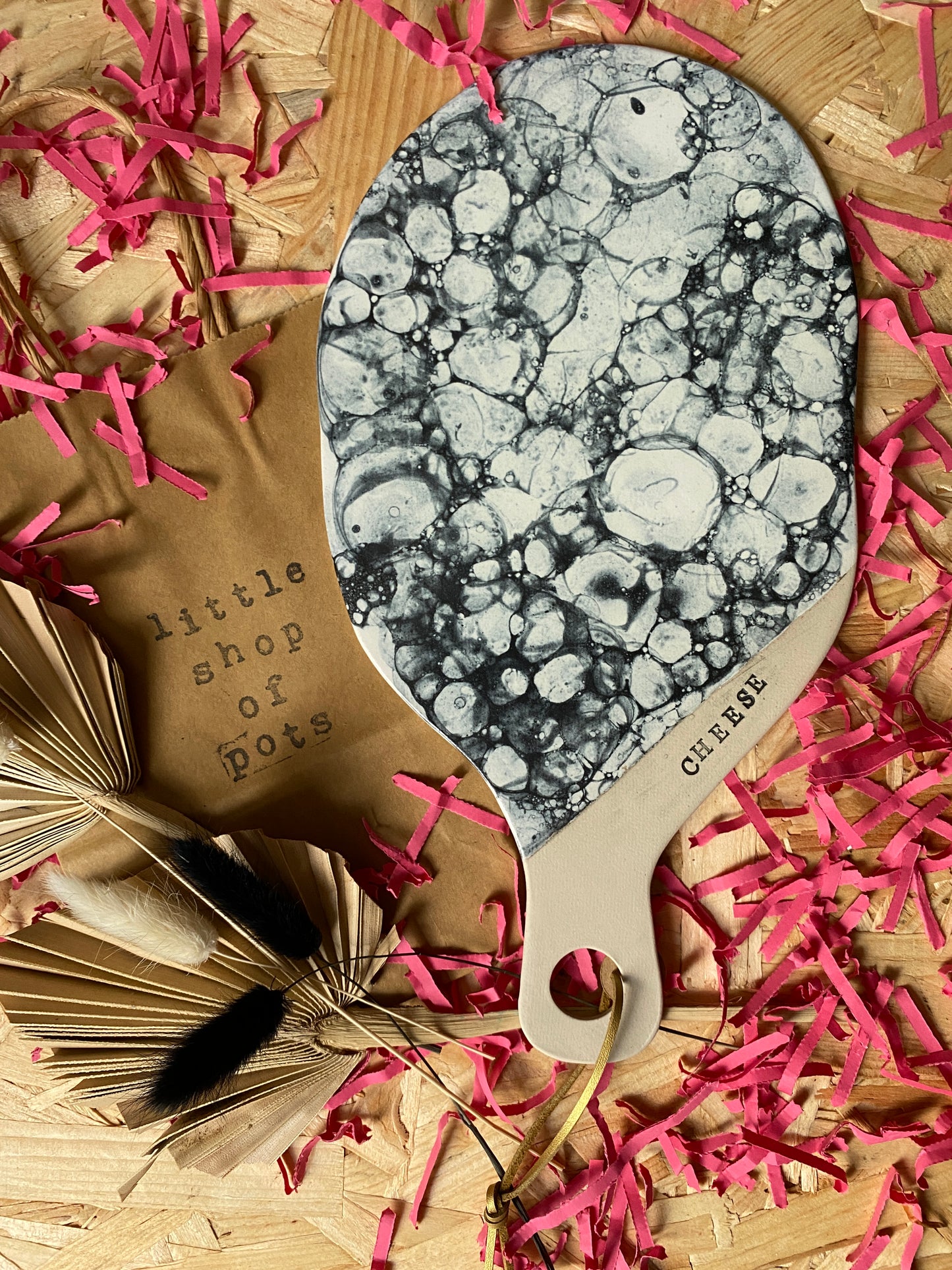Cheeseboard (bubble glaze)