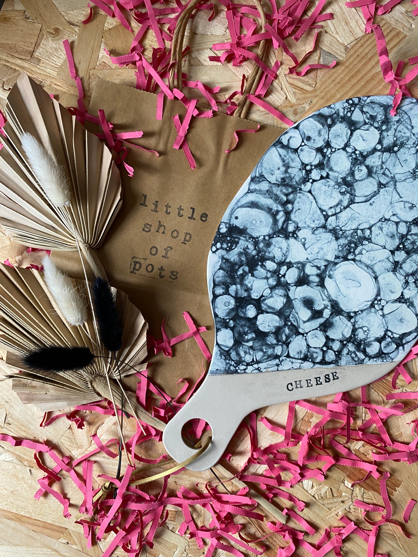 Cheeseboard (bubble glaze)