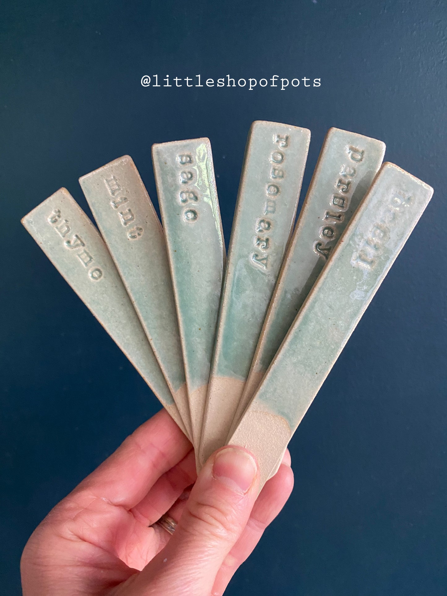 Herb labels (set of 6)