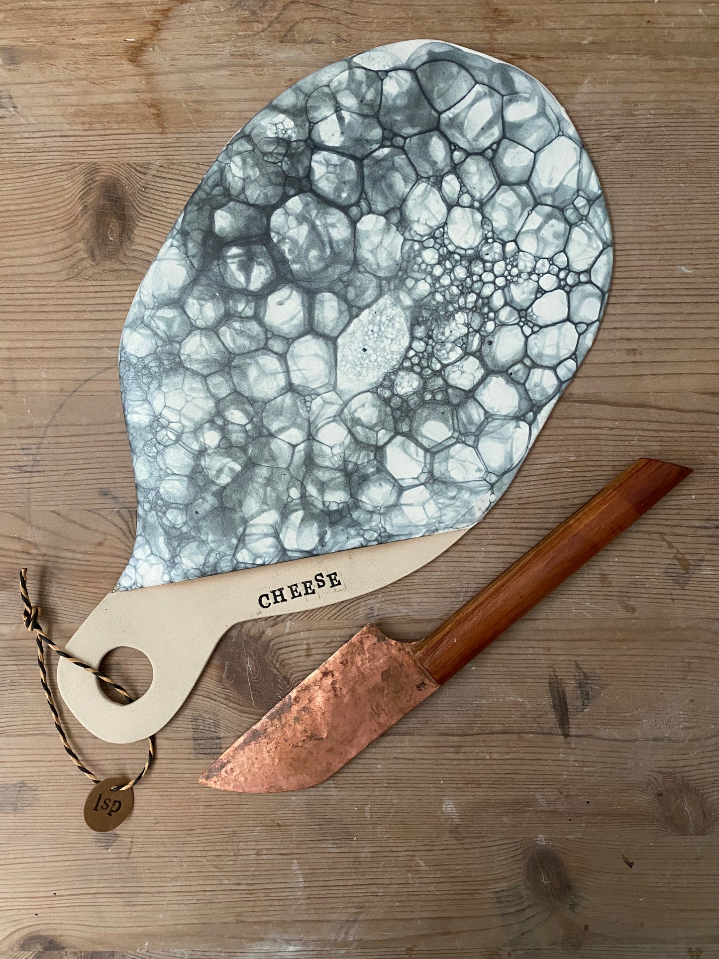 Cheeseboard (bubble glaze)