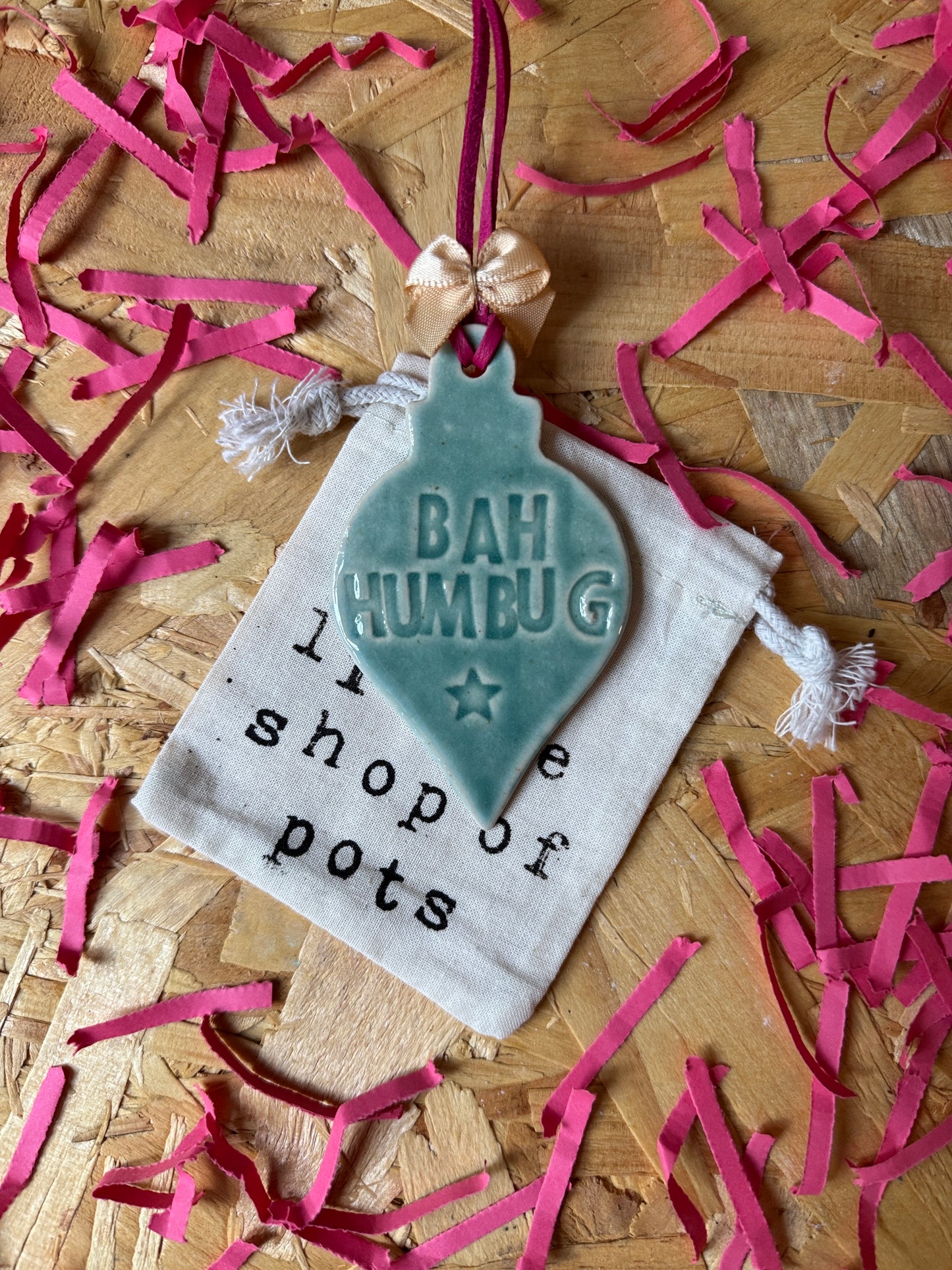 Bah humbug bauble