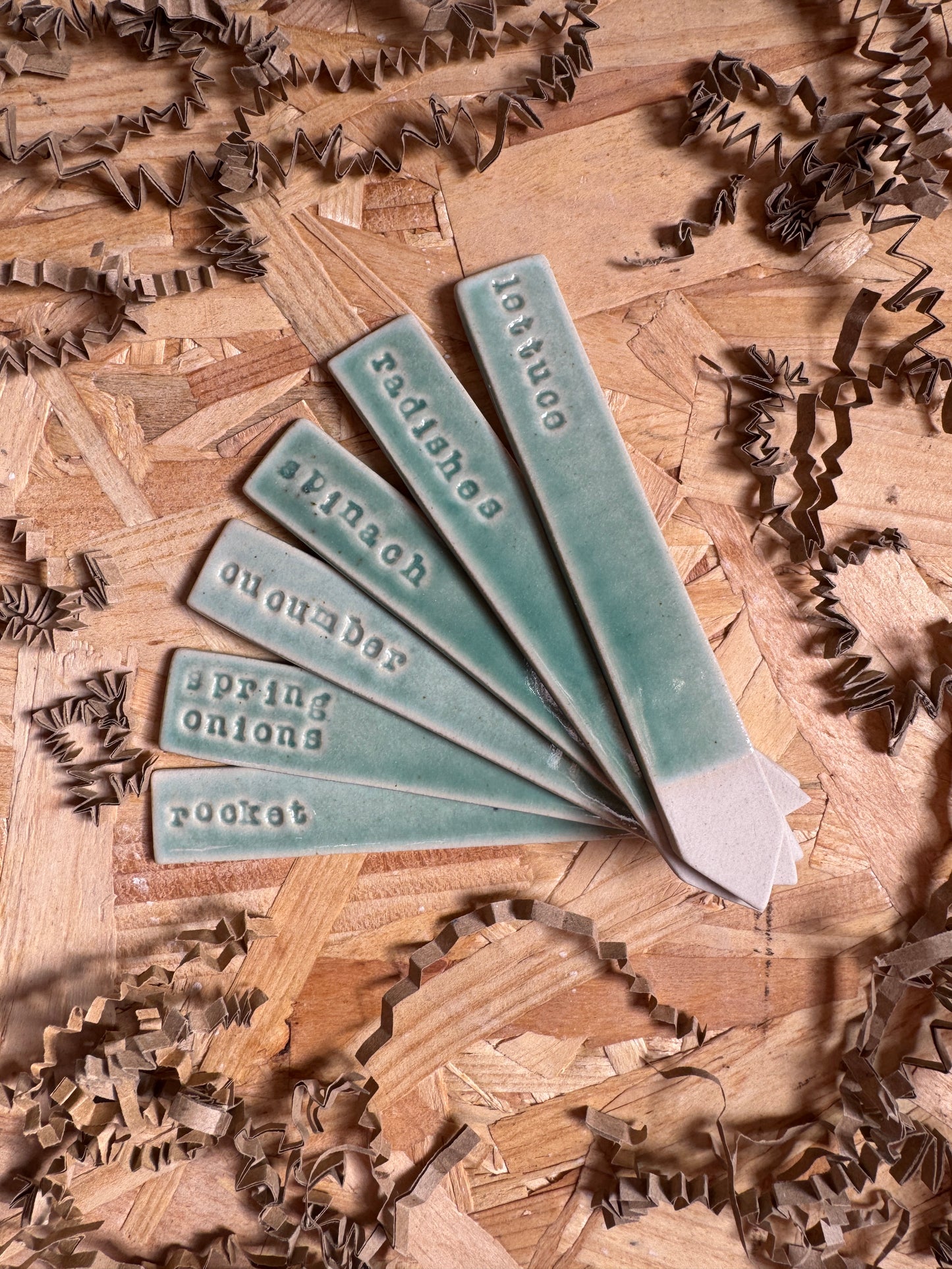 Salad labels (set of 6)
