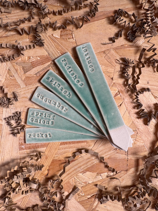 Salad labels (set of 6)
