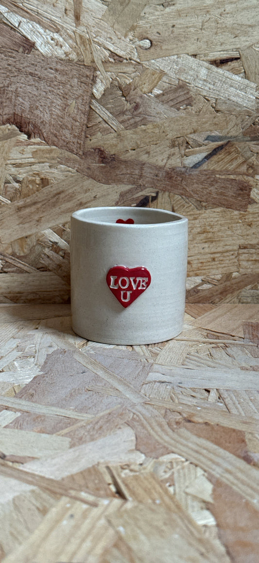 Love U candle