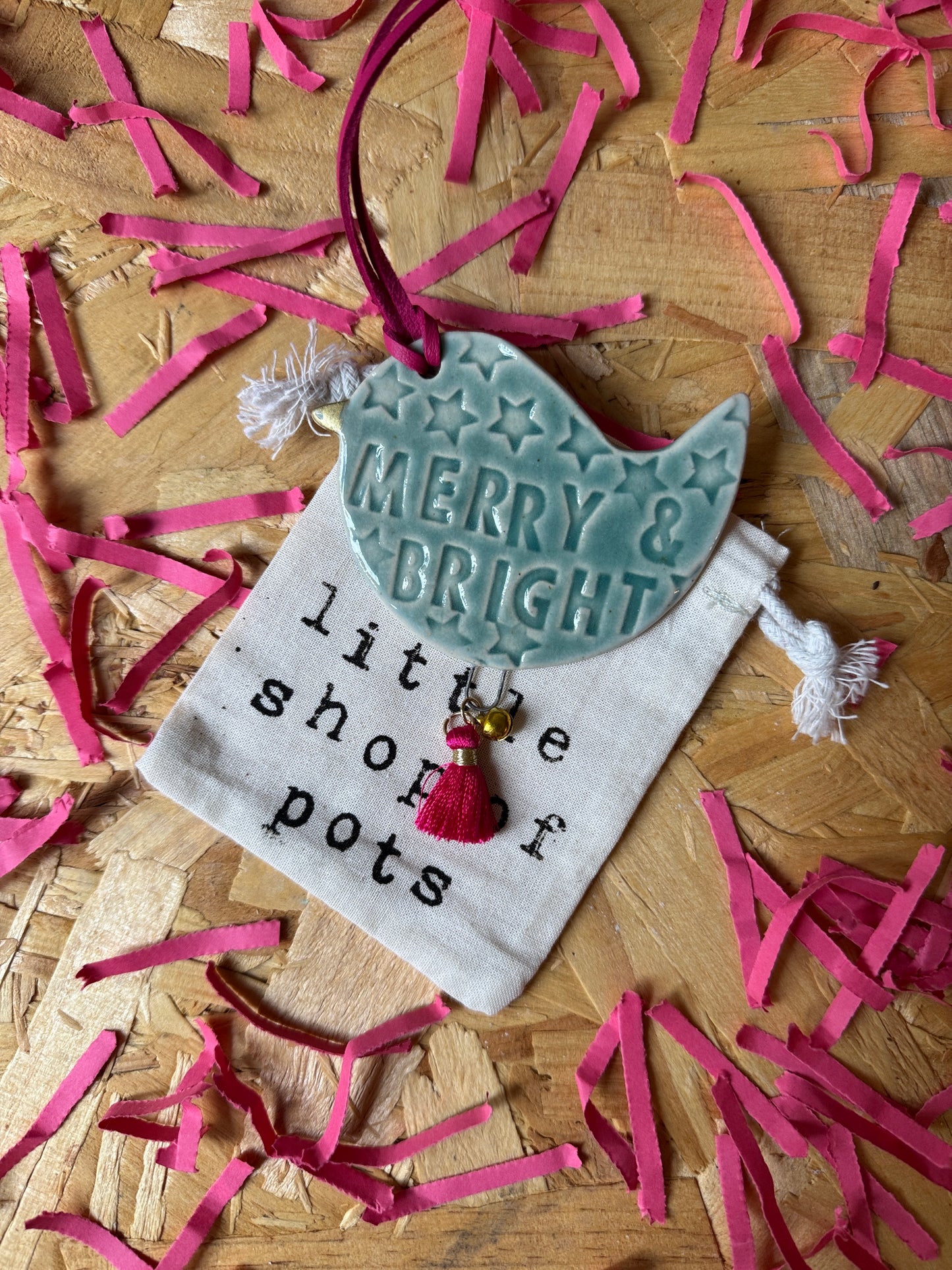 Merry & bright birdie