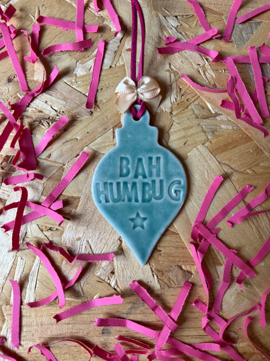 Bah humbug bauble