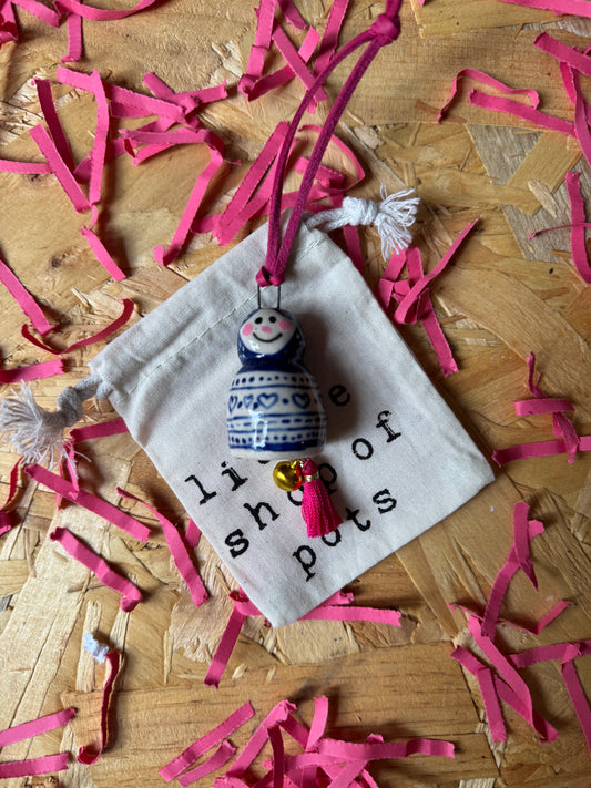 Babushka xmas doll