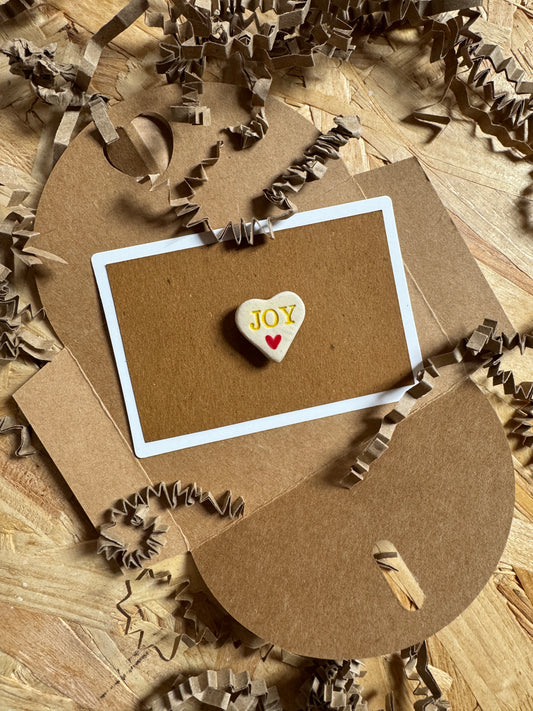 JOY mini magnet & card