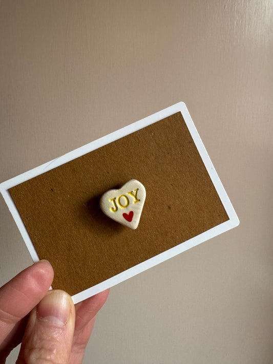 JOY mini magnet & card