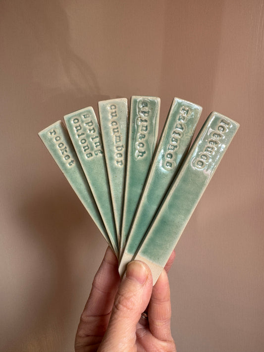 Salad labels (set of 6)