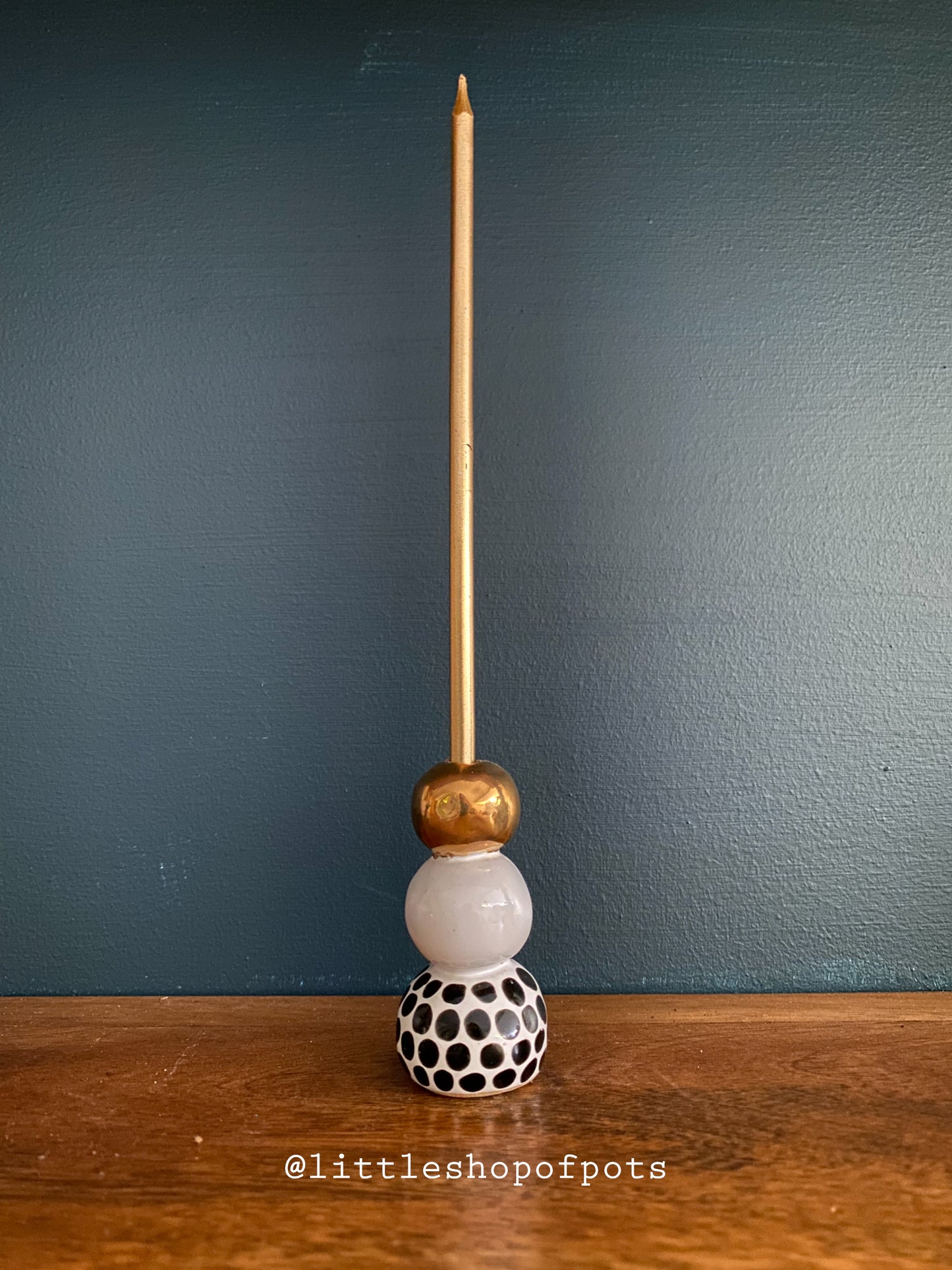 Candle holder (spotty)